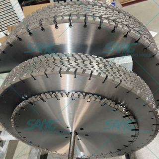 Corte rápido de 800 mm V cuchilla de sierra para cortar concreto de pared