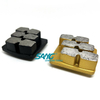Redi Lock Diamond Diamonding Shoes con tres segmentos Herramientas de diamante para molinillos de concreto