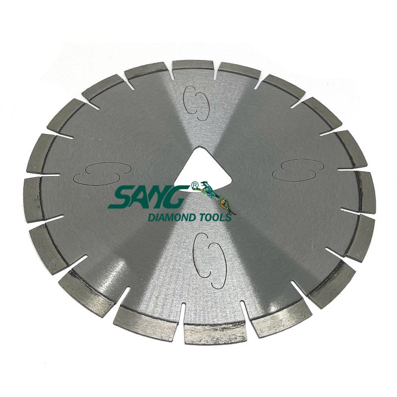150 mm de 6 pulgadas Corte de cuchilla de sierra circular de diamante para hormigón verde