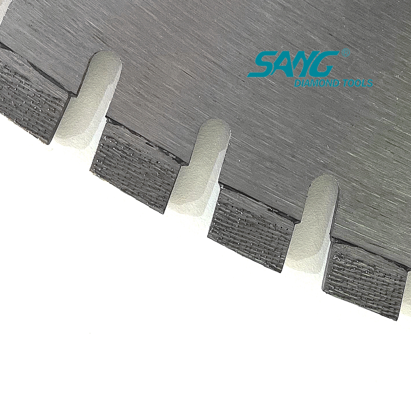 Hoja de sierra de pared de diamantes soldada láser de 600 mm para hormigón para concreto