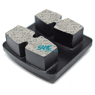 segmento de molienda de diamantes redi-lock para piso de concreto
