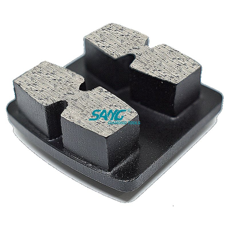 segmento de molienda de diamantes redi-lock para piso de concreto