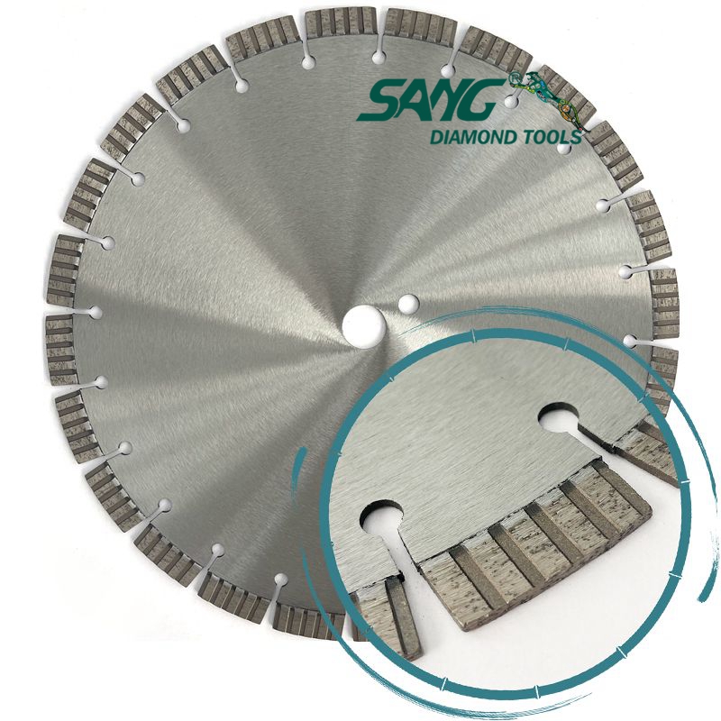 Profesional de 350 mm Diamond Saw Blade Concreto y disco de corte de asfalto