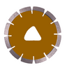 Diseño de triángulo de entrada temprana láser cuchilla de sierra de diamante para cortes de baldosas de cerámica de mármol de granito duro