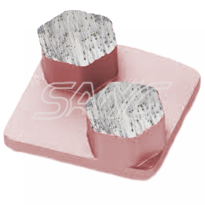 Redi Lock Diamond Concreto Puffish Pad Tools Zapatos de molienda de diamantes para la máquina de molinillo de piso de Husqvarn
