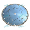 Hoja de sierra de diamante de soldadura por láser turbo de 350 mm para cortar concreto