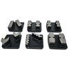 Husqvarna Redi Lock Metal Bond Herramientas segmentos de diamantes de diamantes con 2 barras de segmento