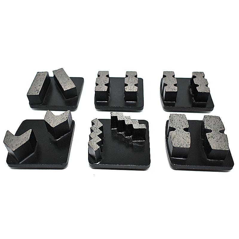 Husqvarna Redi Lock Metal Bond Herramientas segmentos de diamantes de diamantes con 2 barras de segmento