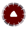 Diseño de triángulo de entrada temprana láser cuchilla de sierra de diamante para cortes de baldosas de cerámica de mármol de granito duro