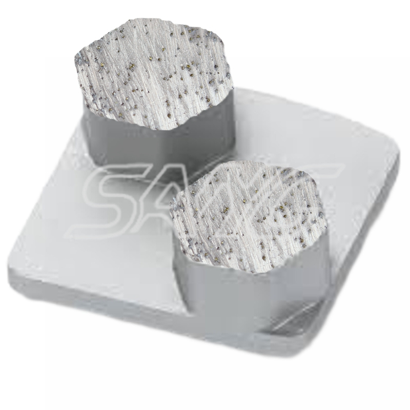 Redi Lock Diamond Concreto Puffish Pad Tools Zapatos de molienda de diamantes para la máquina de molinillo de piso de Husqvarn
