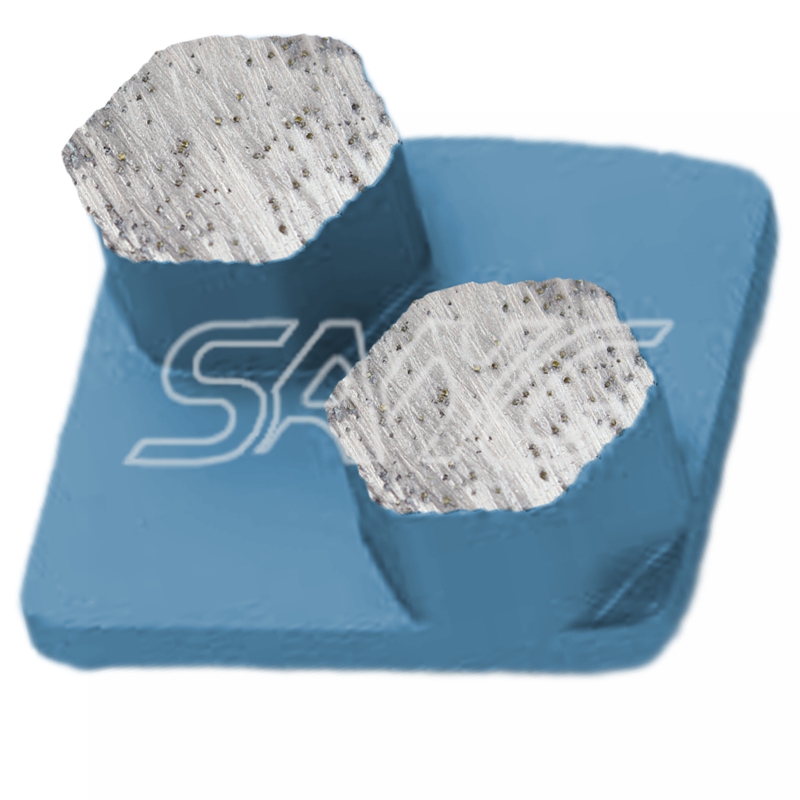Redi Lock Diamond Concreto Puffish Pad Tools Zapatos de molienda de diamantes para la máquina de molinillo de piso de Husqvarn