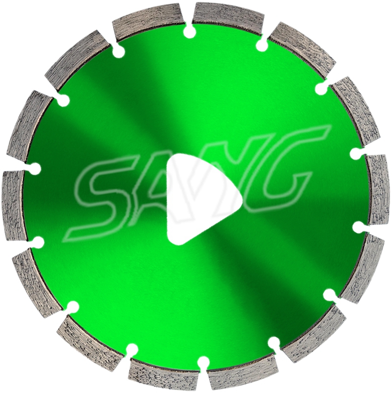 Entrada temprana Diamond Green Hivet Saw Blades para hormigón verde