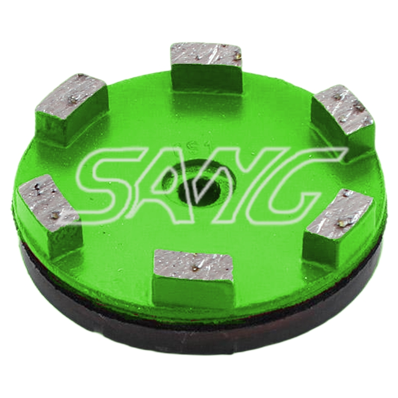 Disco de molienda de diamantes Pug Klindex de 4 pulgadas para Klindex Concrete Floor Grinder
