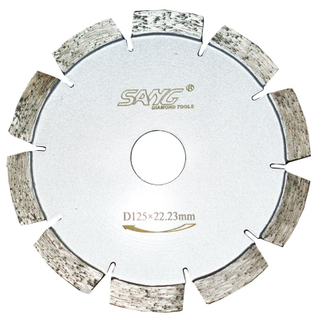  espesor de calefacción de piso Diamante Tuck Point cuchillas de sierra para concreto duro
