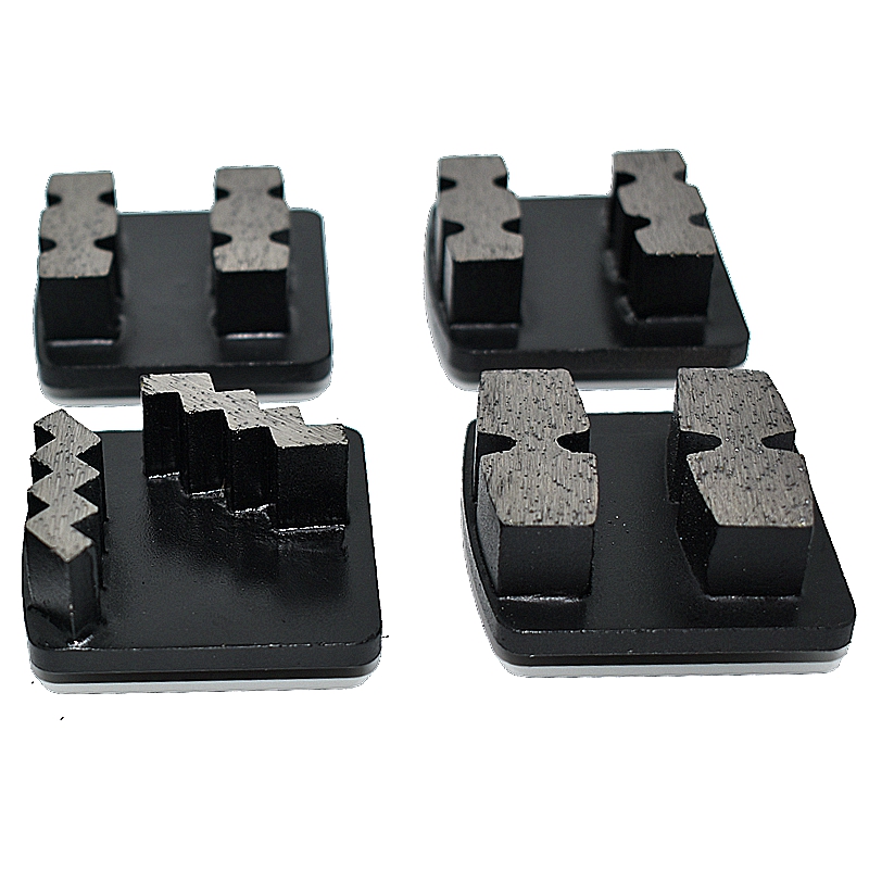 Husqvarna Redi Lock Metal Bond Herramientas segmentos de diamantes de diamantes con 2 barras de segmento
