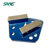 Diamante trapezoide segmentos de rectores de doble rectángulo para Diamatic Blastrac Janser ASL MK Klindex Hormido de concreto