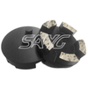 Herramientas de diamantes de diamantes de metal STI Herramientas con respaldo de doble poste
