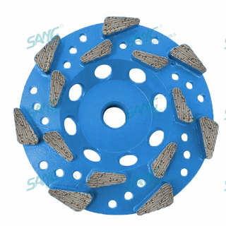 Segmentos premium de la rueda de diamantes de diamantes con rosca premium para la extracción de material epoxi de concreto