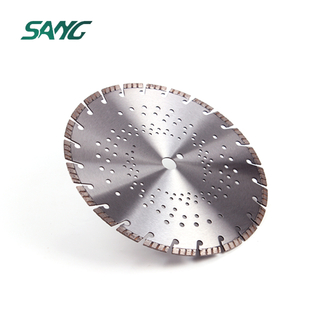 Fábrica Venta directa de 14 pulgadas Diamond Turbo Saw Saw Blade para cortar concreto reforzado