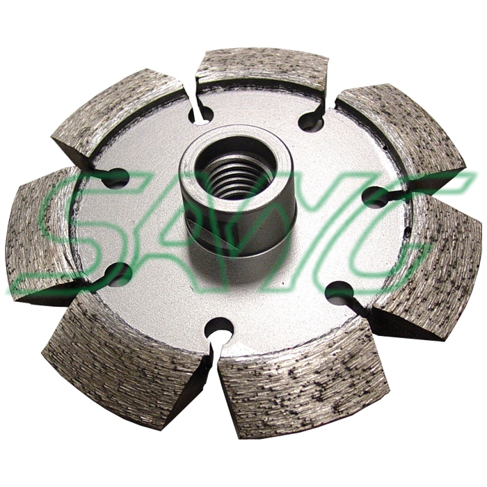 105-230 mm Láser sola de diamante de diamante de diamante Punto de pliegue de grietas de persecución de crack para pintura de mortero de hormigón