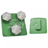Fábrica Customing Wholesale Redi Lock Metal Bond Diamond Rolling Zapatos para piso de concreto