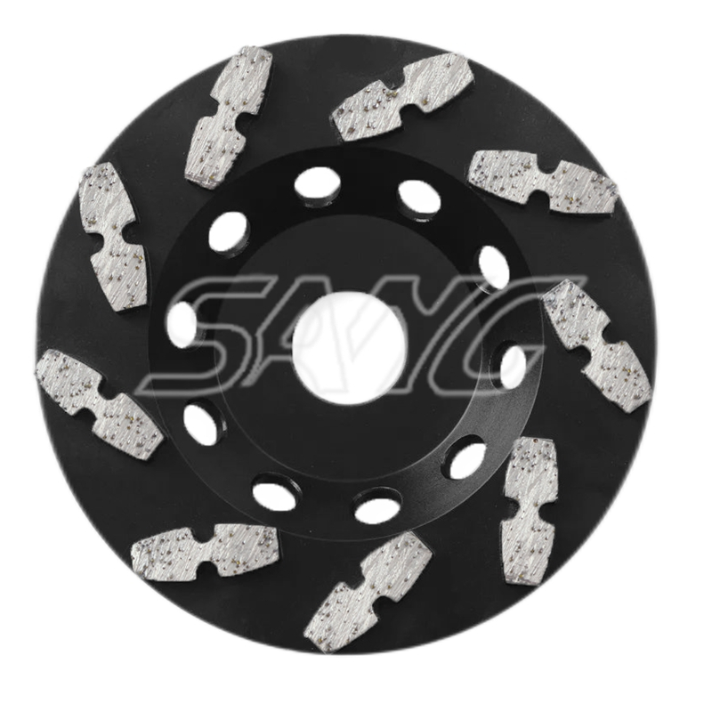 Herramientas de molienda de diamantes Piso de hormigón Rueda de molienda de diamantes para pulir manual o molinillo