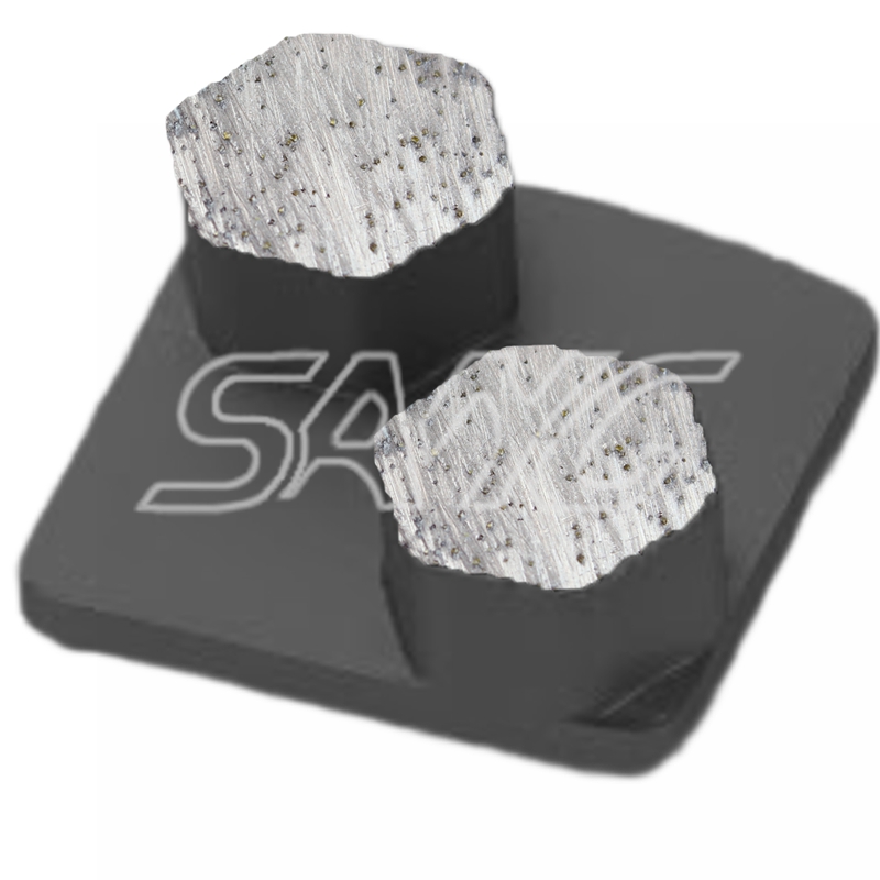 Redi Lock Diamond Concreto Puffish Pad Tools Zapatos de molienda de diamantes para la máquina de molinillo de piso de Husqvarn
