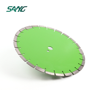 Disco de corte de cuchilla de sierra circular soldada por láser de diamante de 14 pulgadas para hormigón para concreto