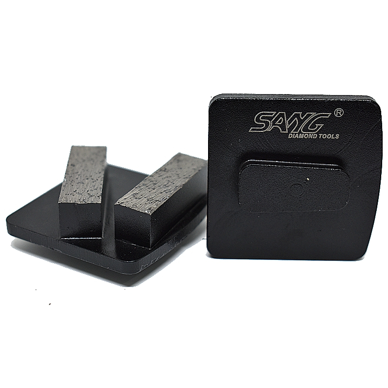 Husqvarna Redi Lock Metal Bond Herramientas segmentos de diamantes de diamantes con 2 barras de segmento
