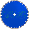 350 mm Diamante de 14 pulgadas Diamond Arix Disco de corte de cuchilla para cortar adoquines de pared de asfalto