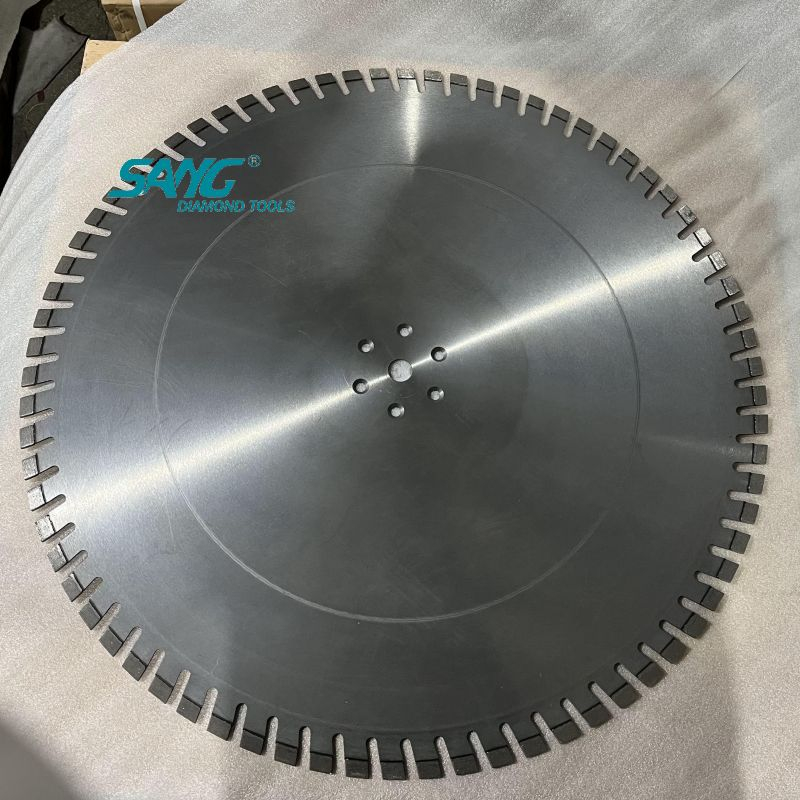 800 mm láser soldado arix segmento Pentruder Diamond Disco Disced Sierra Corte de sierra Hoja 