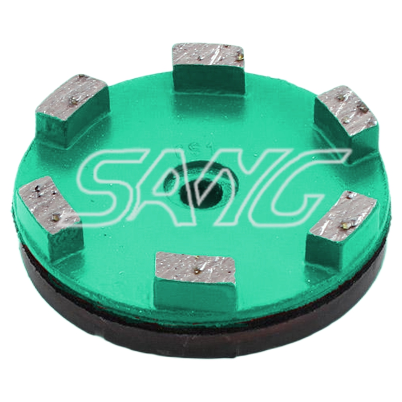Disco de molienda de diamantes Pug Klindex de 4 pulgadas para Klindex Concrete Floor Grinder
