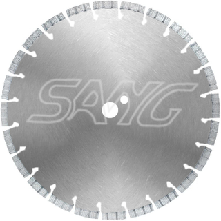 Turbo segmento de soldadura láser de soldadura de diamante de diamante cuchilla de sierra para cortar concreto