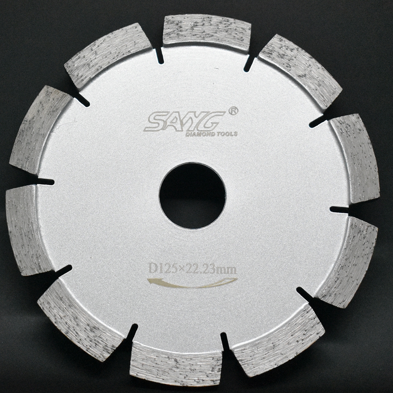  espesor de calefacción de piso Diamante Tuck Point cuchillas de sierra para concreto duro